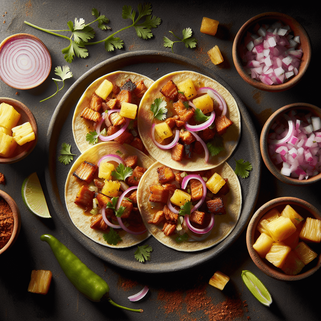 Classic Mexican Tacos al Pastor