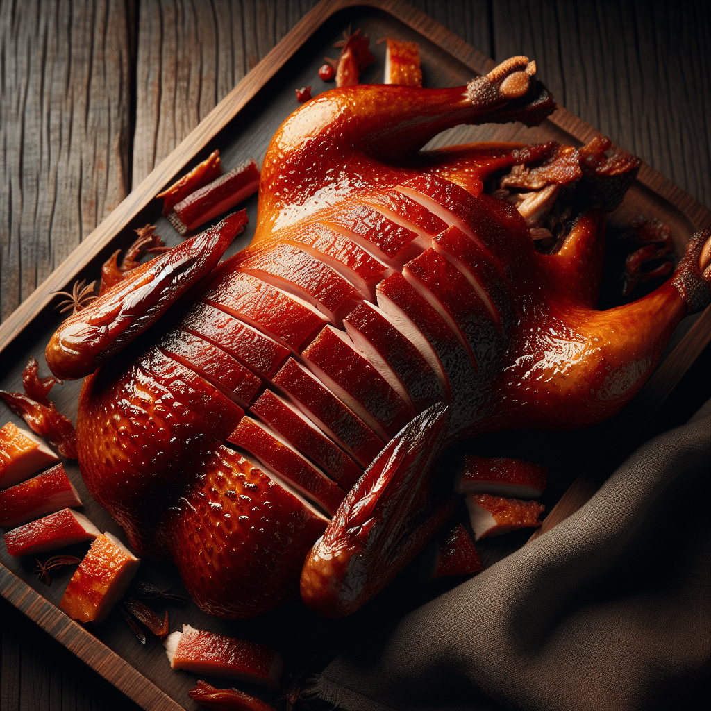 Classic Peking Duck with Crispy Skin